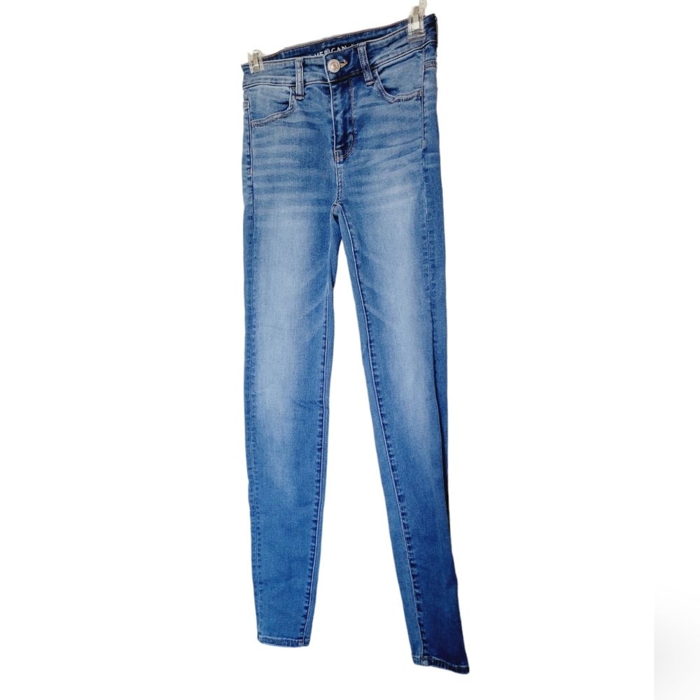 American Eagle Next Level Stretch Hi-Rise Jegging 0 Long